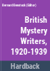 British_mystery_writers__1920-1939