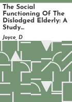 The_social_functioning_of_the_dislodged_elderly