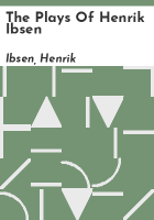 The_plays_of_Henrik_Ibsen