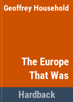 The_Europe_that_was