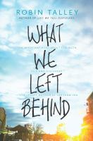 What_we_left_behind