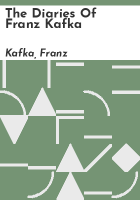 The_diaries_of_Franz_Kafka