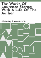 The_works_of_Laurence_Sterne