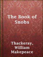 The_book_of_snobs