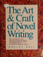 The_art___craft_of_novel_writing