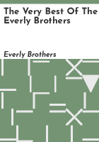 The_very_best_of_the_Everly_Brothers