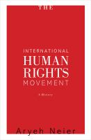 The_international_human_rights_movement