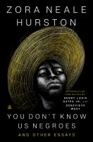 You_don_t_know_us_negroes_and_other_essays